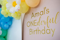 Amal 1st Birthday